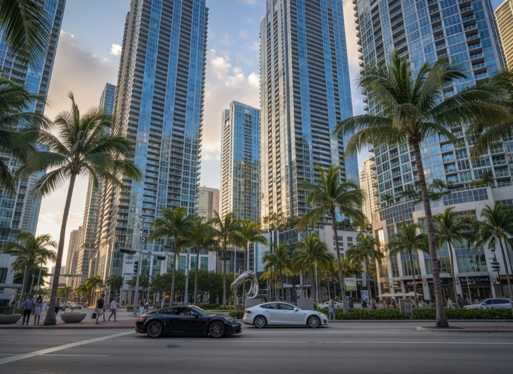 Brickell Miami skyline