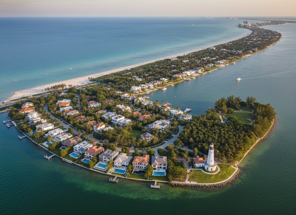 Key Biscayne aerial